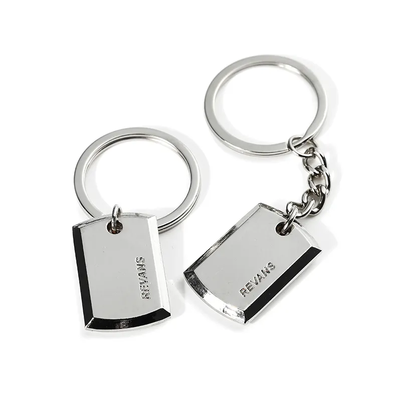 2358-4-不锈钢雕刻银钥匙扣