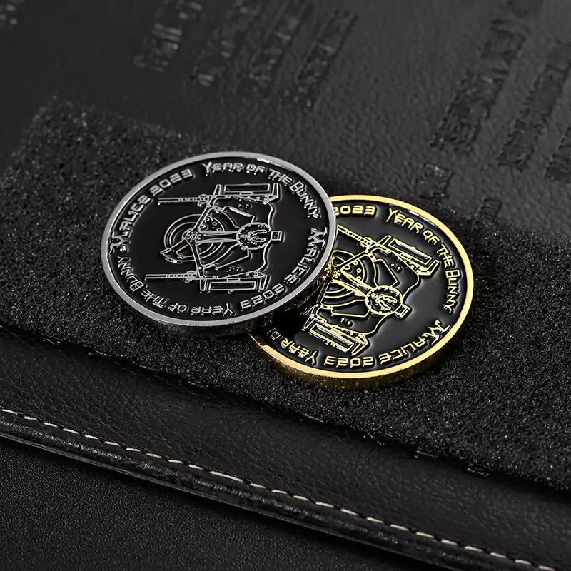 2513-6-Ascensore meccanico nero incassato verniciato moneta commemorativa