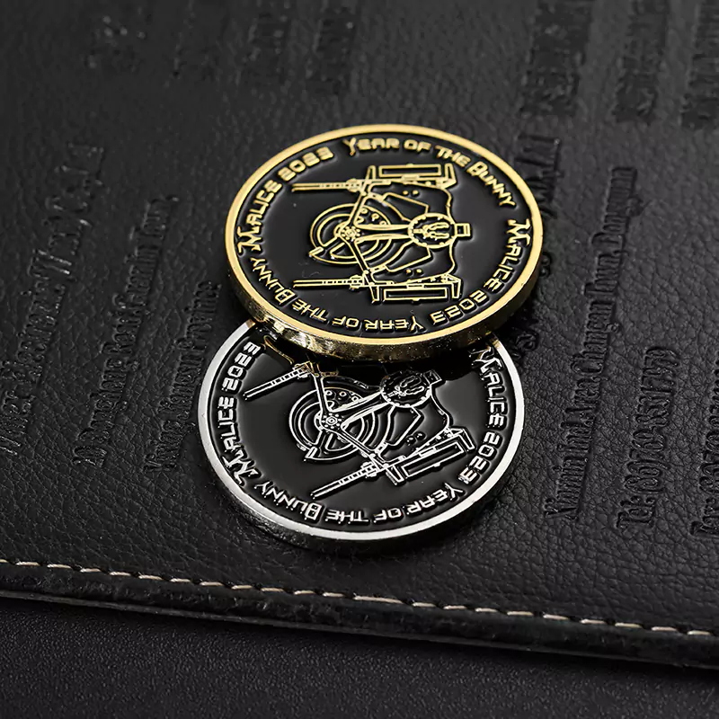 2513-7-Ascensore meccanico nero incassato verniciato moneta commemorativa