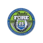 2522-3-SGM Engineering 25th Anniversary Golf Commemorative Coin