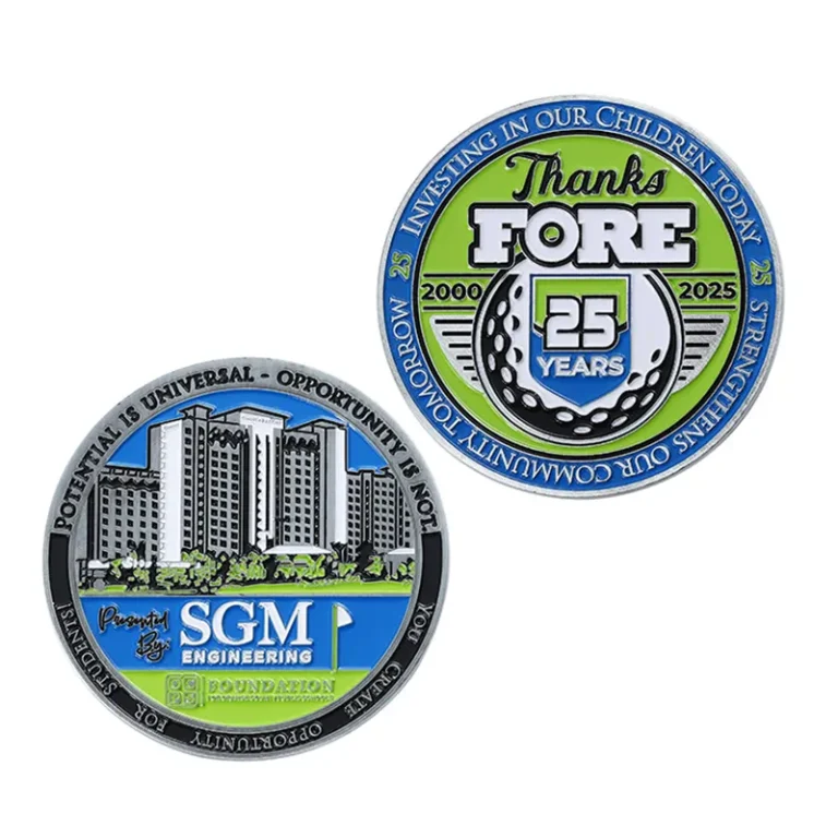 SGM Engineering 25th Anniversary Golf Commemorative Coin