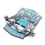 1728-4-HIFDDI 对阵 YETI 冰球比赛限量版徽章