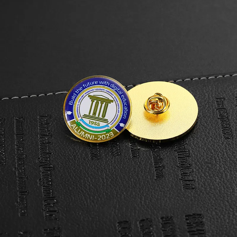 1911-6-TATU Round Resin Surface Badge