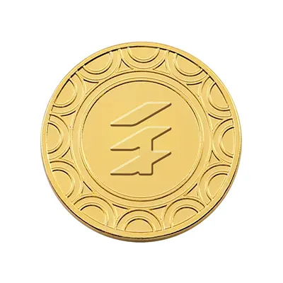 Poliertes Gold