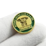 1706-3-Golden circular elephant emblem