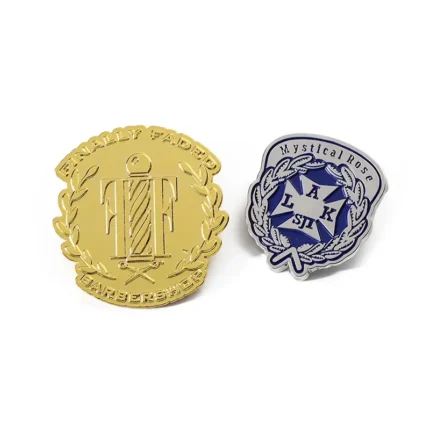 1572-1-Золотая булавка неправильной формы