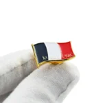 1643-4-法国国旗环氧树脂徽章