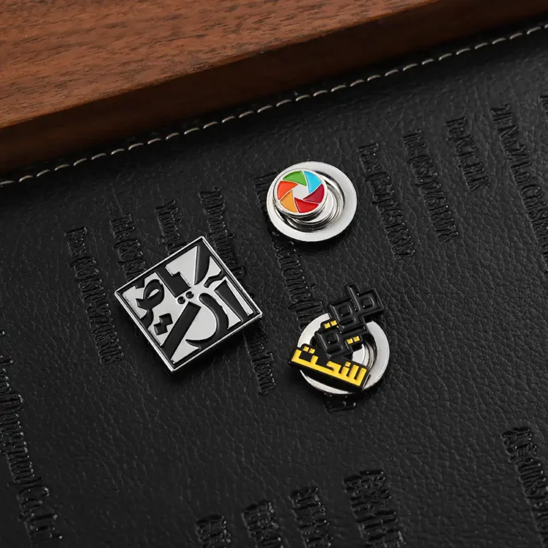 1787-7-阿拉伯语软珐琅铁质别针