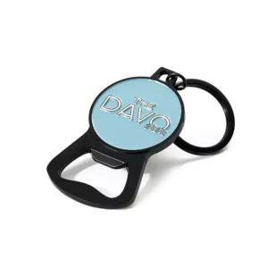 2102-2-Logo painted electrostatic painting black bottle opener