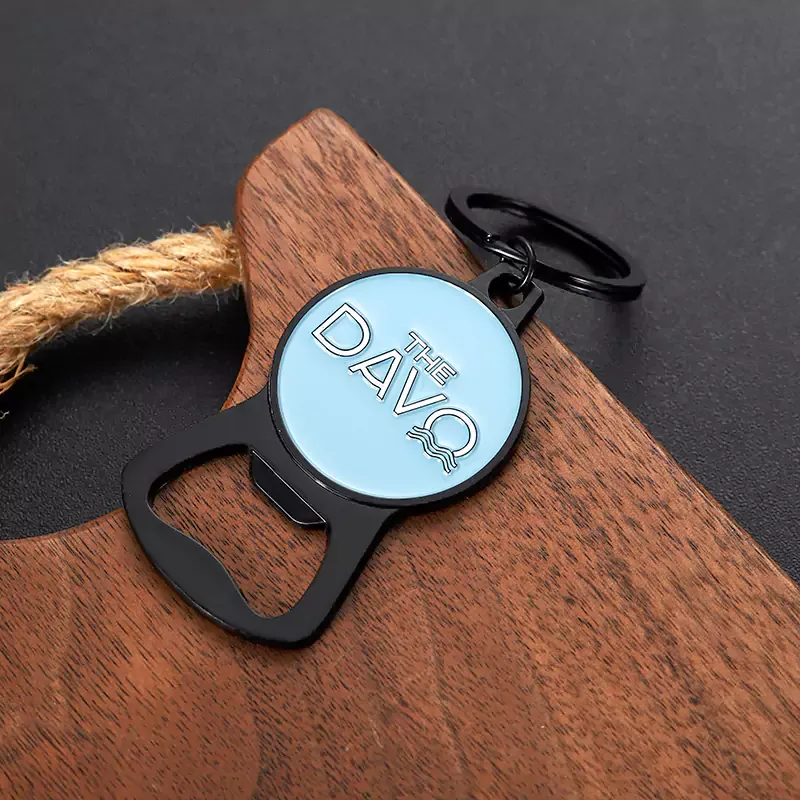 2102-6-黑色静电喷涂商标开瓶器