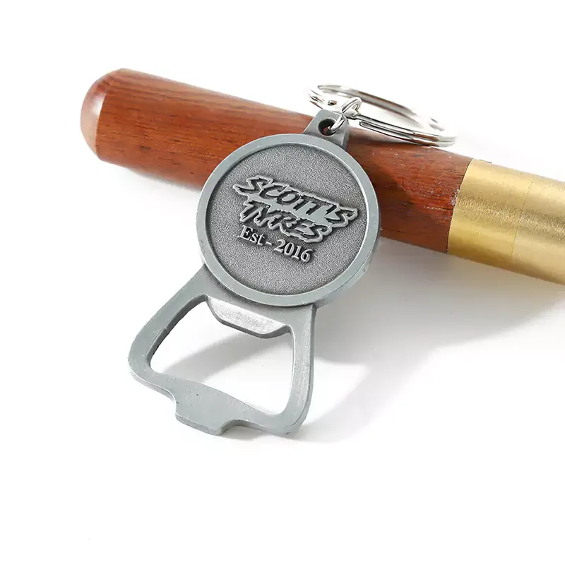 2105-3-Pure LOGO 压花古银质开瓶器