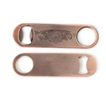 3405-3--Red copper long-shaped double-mouth bottle opener