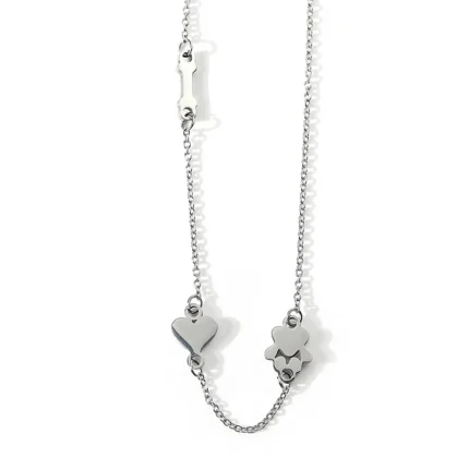 3808-1-Multi-style Stainless Steel Pendant Necklaces