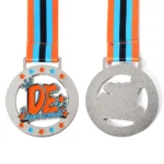 1228-3-DANCE EXPRESS Hollow Soft Enamel Medal
