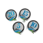 1791-2-Circular Digital Painted Magnet Badge