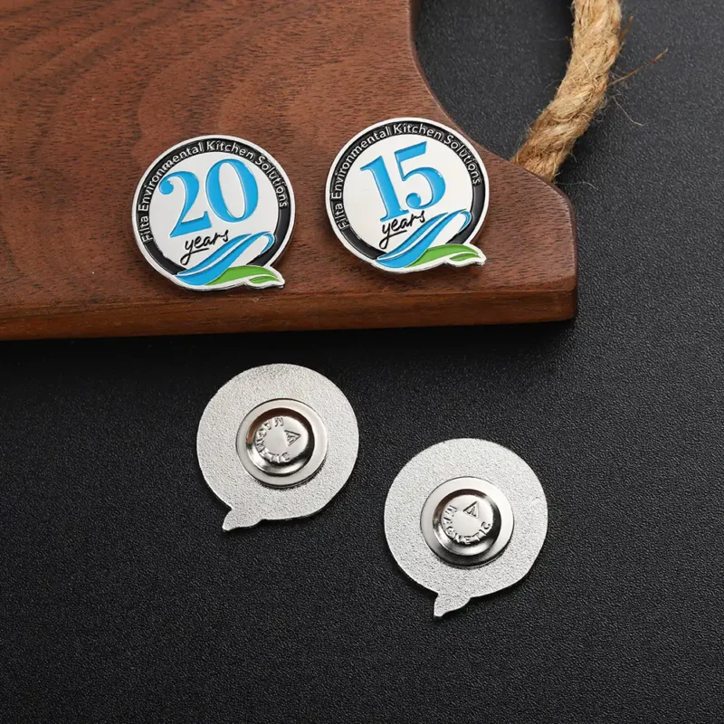 1791-8-Circular Digital Painted Magnet Badge