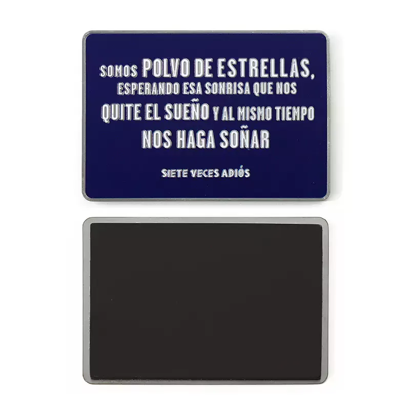 3634-2-Painted finish square soft magnetic Fridge Magnet