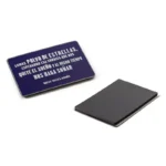 3634-4-Painted finish square soft magnetic Fridge Magnet
