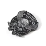 5045-2-Antique Silver Embossed Special Shaped Belt Buckle