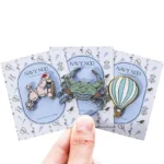 1952-1-Whimsical Cute Hard Enamel Pin Set with Backing Card