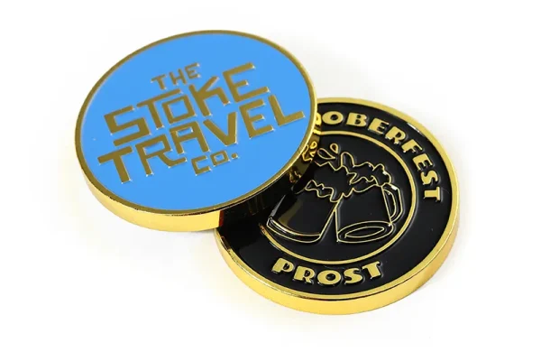 2524-4-Beer Festival Custom Metal Challenge Coin